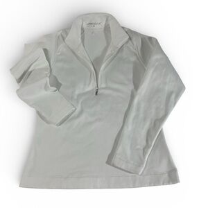 Nike Golf Therma-Fit White 1/4 Zip Pullover Women’s Small CLEAN